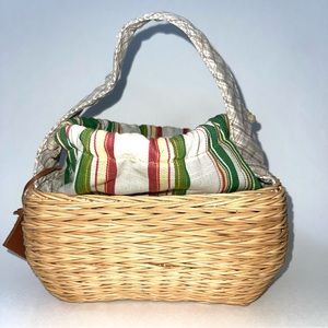 Bath & Body Works Fabric Lined Basket